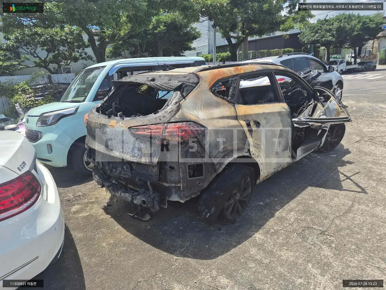 Photo 2 of 14: 2020 Hyundai Tucson, VIN KMHJ3812GLU301221 — Korean insurance auction