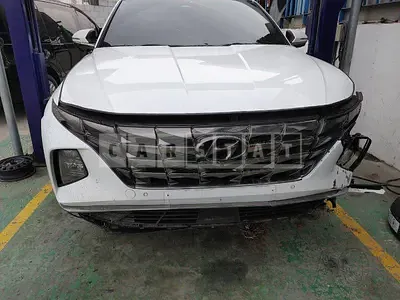 Photo 1 of 50: 2022 Hyundai Tucson, VIN KMHJE811BNU072352 — Korean insurance auction