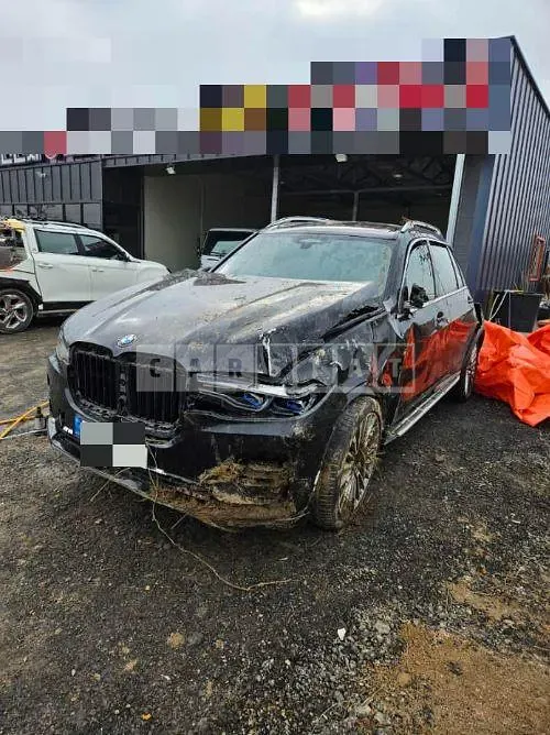 Photo 2 of 11: 2022 BMW X7 xDrive40d, VIN WBATB4107N9L00700 — Korean insurance auction