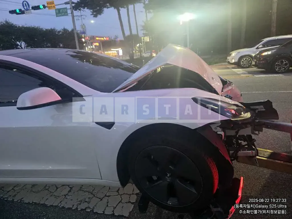 Photo 2 of 9: 2021 Tesla Model 3 Long Range — Korean insurance auction