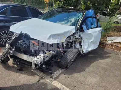 Photo 1 of 23: 2019 Hyundai Kona Electric, VIN KMHK381GFKU006156 — Korean insurance auction