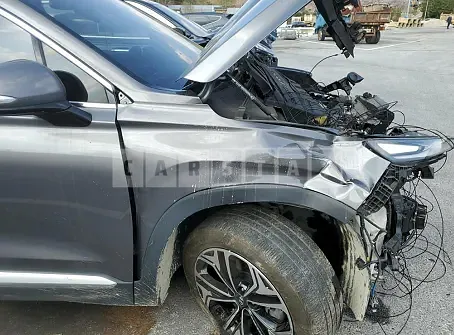Photo 2 of 11: 2020 Hyundai Santa Fe, VIN KMHS281CDLU252464 — Korean insurance auction