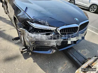 Photo 1 of 3: 2018 BMW 530i, VIN WBAJD3107JWC14443 — Korean insurance auction