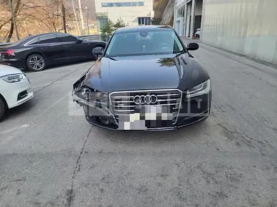 Photo 1 of 52: 2015 Audi A8 50 TDI quattro — Korean insurance auction