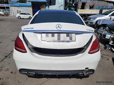 Photo 1 of 29: 2015 Mercedes-Benz AMG C63, VIN WDDWF8GB8FF135348 — Korean insurance auction