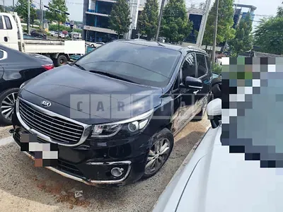 Photo 1 of 21: 2015 Kia Carnivals, VIN KNAMC81ABGS153443 — Korean insurance auction