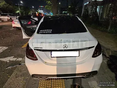 Photo 1 of 7: 2015 Mercedes-Benz C220 BlueTec, VIN WDDWF0EB7FF160858 — Korean insurance auction
