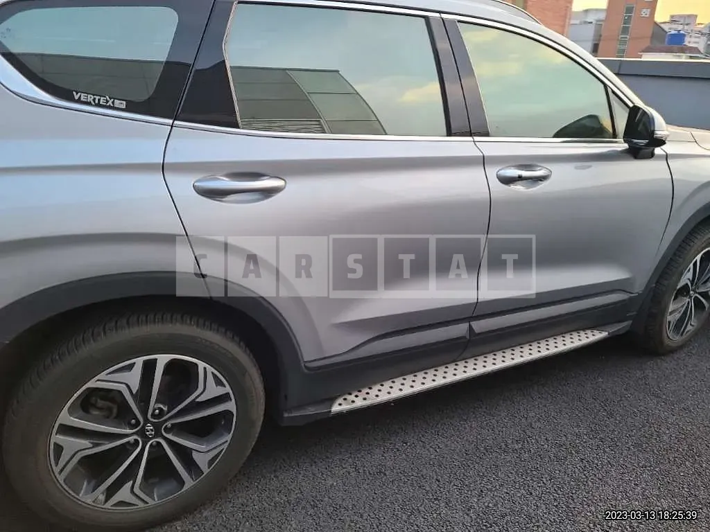 Photo 2 of 19: 2019 Hyundai Santa Fe, VIN KMHS281BBKU072568 — Korean insurance auction