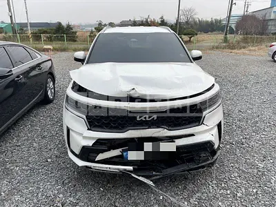 Photo 1 of 37: 2022 Kia Sorento /Sorrento, VIN KNARH81FGPA185808 — Korean insurance auction