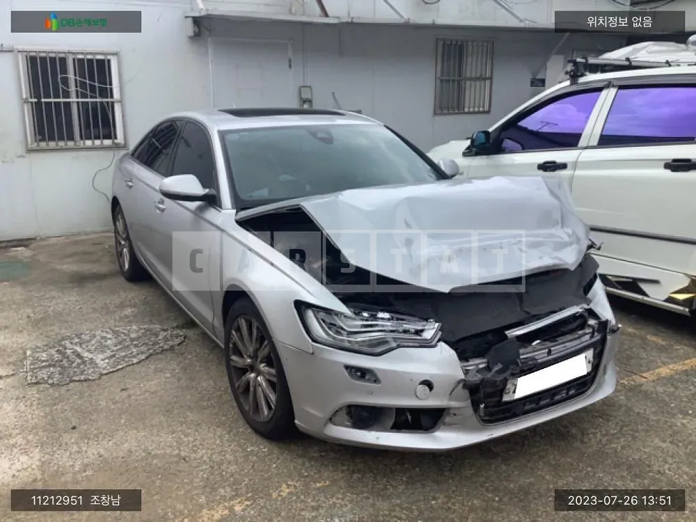 Photo 2 of 11: 2015 Audi A6 45 TDI, VIN WAUZZZ4GXFN045383 — Korean insurance auction