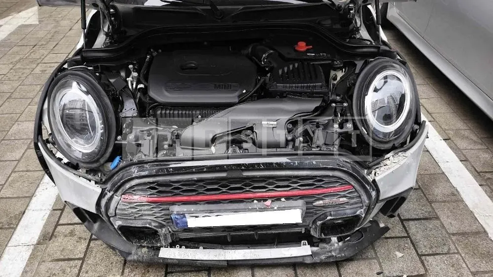 Photo 2 of 6: 2023 MINI John Cooper Works, VIN WMW81DH0XP2T59881 — Korean insurance auction