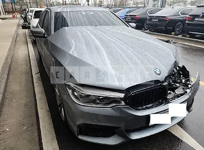 Photo 1 of 9: 2018 BMW 520d xDrive, VIN WBAJC510XJG861022 — Korean insurance auction
