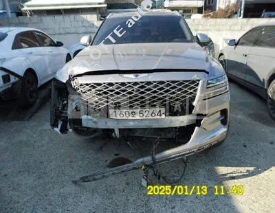 Photo 1 of 32: 2021 Hyundai GV80, VIN KMTHB81DDMU057234 — Korean insurance auction