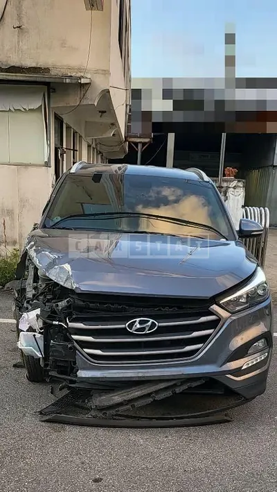 Photo 1 of 10: 2016 Hyundai Tucson TL 1.7 — Korean insurance auction