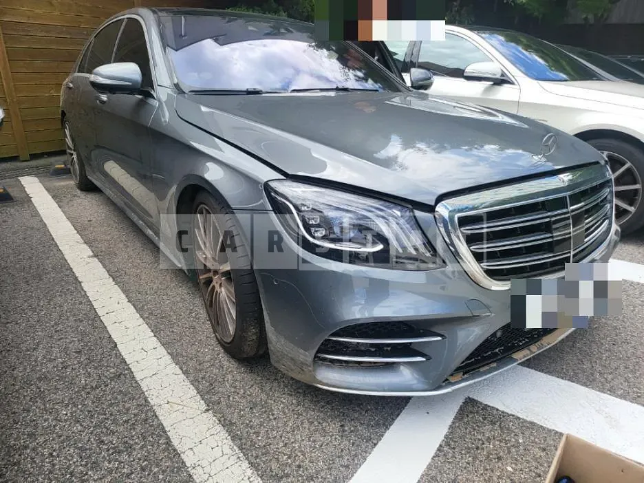 Photo 2 of 9: 2020 Mercedes-Benz S450 4Matic L — Korean insurance auction