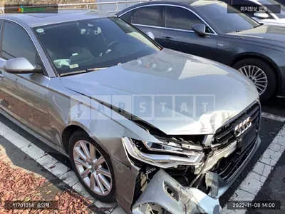 Photo 1 of 7: 2015 Audi A6 45 TDI, VIN WAUZZZ4G6FN069423 — Korean insurance auction