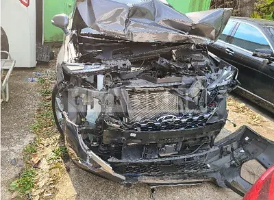 Photo 1 of 13: 2020 Hyundai Santa Fe, VIN KMHS281ABLU290665 — Korean insurance auction