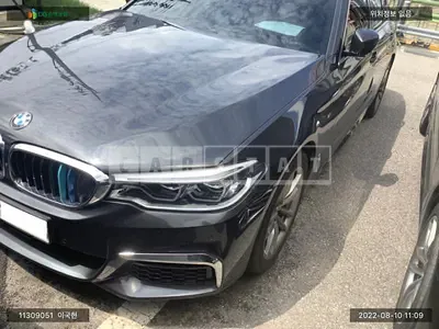 Photo 1 of 7: 2018 BMW 520d, VIN WBAJC310XJDB91268 — Korean insurance auction