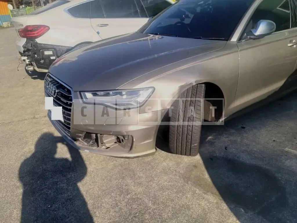 Photo 2 of 9: 2016 Audi A6 40 TDI Four, VIN WAUZZZ4G7GN014836 — Korean insurance auction