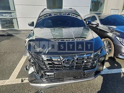 Photo 1 of 21: 2022 Hyundai Tucson, VIN KMHJE811BNU064001 — Korean insurance auction
