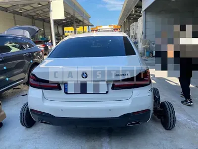 Photo 1 of 40: 2022 BMW 530i, VIN WBA71BH05NCK93831 — Korean insurance auction