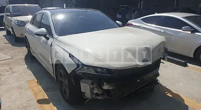 Photo 1 of 3: 2020 Kia K5, VIN KNAG541BBLA008256 — Korean insurance auction