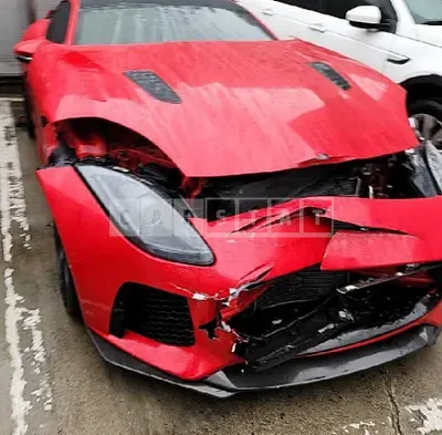 Photo 1 of 50: 2017 Jaguar F-Type, VIN SAJAJ6888HMK47268 — Korean insurance auction