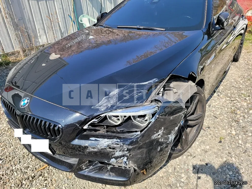 Photo 2 of 32: 2018 BMW 640d xDrive Gran Coupe, VIN WBA6E4100JG693384 — Korean insurance auction