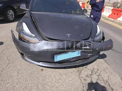 Photo 1 of 10: 2020 Tesla Model 3 Standard Range Plus, VIN 5YJ3E1EAXLF809808 — Korean insurance auction