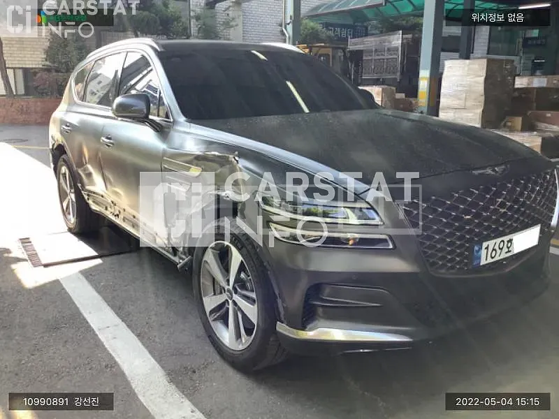 Photo 2 of 13: 2021 Genesis GV80, VIN KMTHC81CBNU090455 — Korean insurance auction
