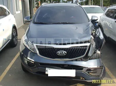 Photo 1 of 8: 2016 Kia Sportage, VIN KNAPC813BGK853605 — Korean insurance auction