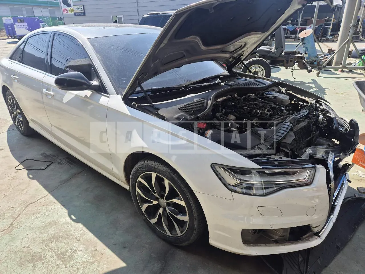 Photo 2 of 10: 2016 Audi A6 35 TDI, VIN WAUZZZ4G0GN024284 — Korean insurance auction
