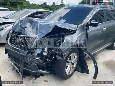 Photo 1 of 9: 2015 Kia Sorento, VIN KNAPS81ABFA114938 — Korean insurance auction