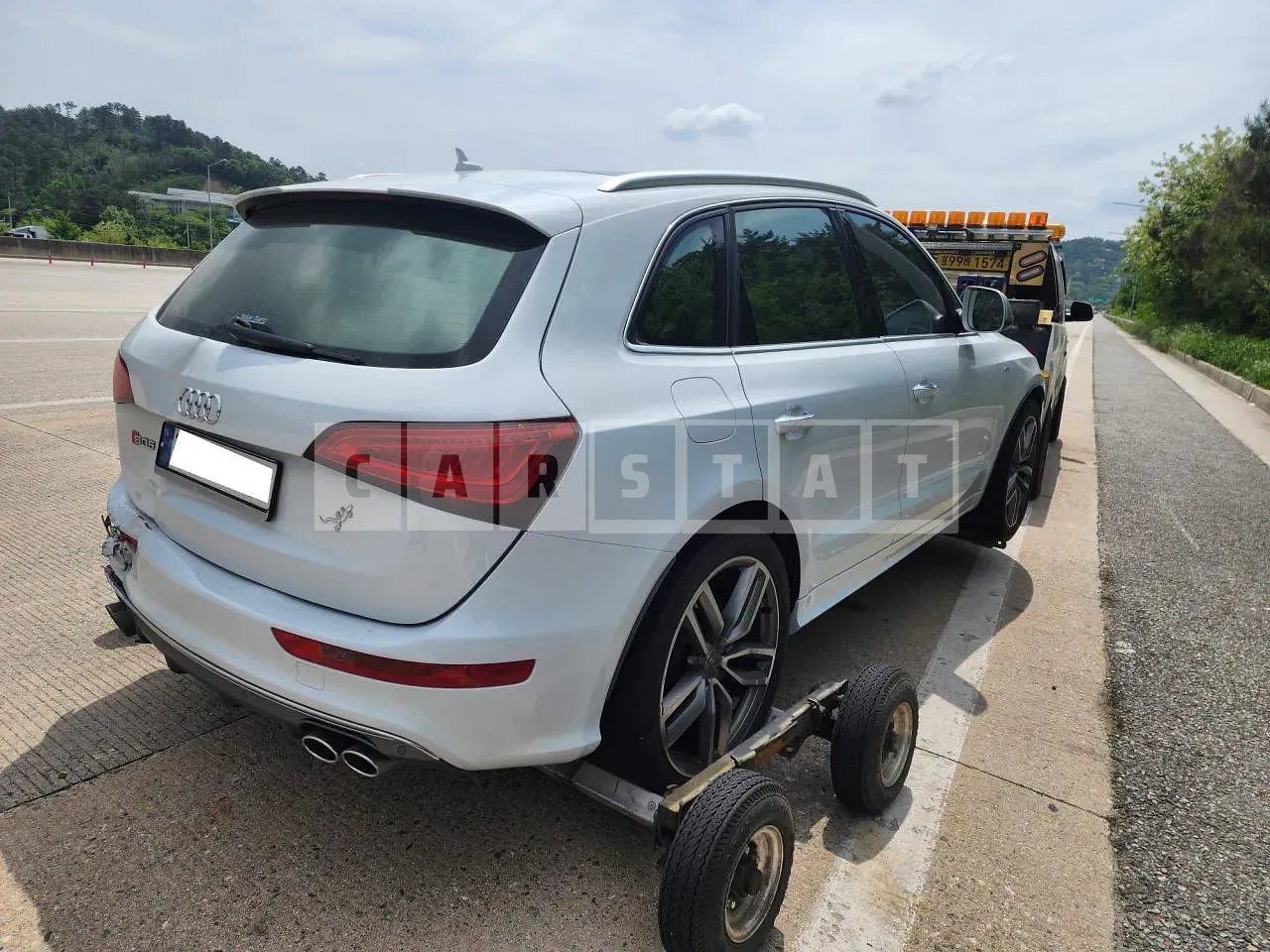 Photo 2 of 6: 2014 Audi SQ5 3.0 TDI quattro, VIN WAUZZZ8R9FA008621 — Korean insurance auction