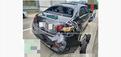 Photo 1 of 7: 2022 Mercedes-Benz C300 — Korean insurance auction