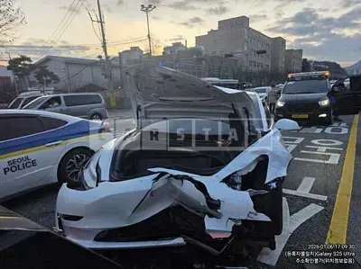 Photo 1 of 9: 2020 Tesla Model 3 Standard Rangeplus RWD — Korean insurance auction
