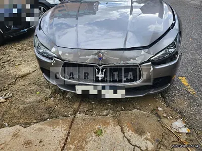 Photo 1 of 8: 2016 Maserati Ghibli Diesel, VIN ZAM57TSA1G1179965 — Korean insurance auction