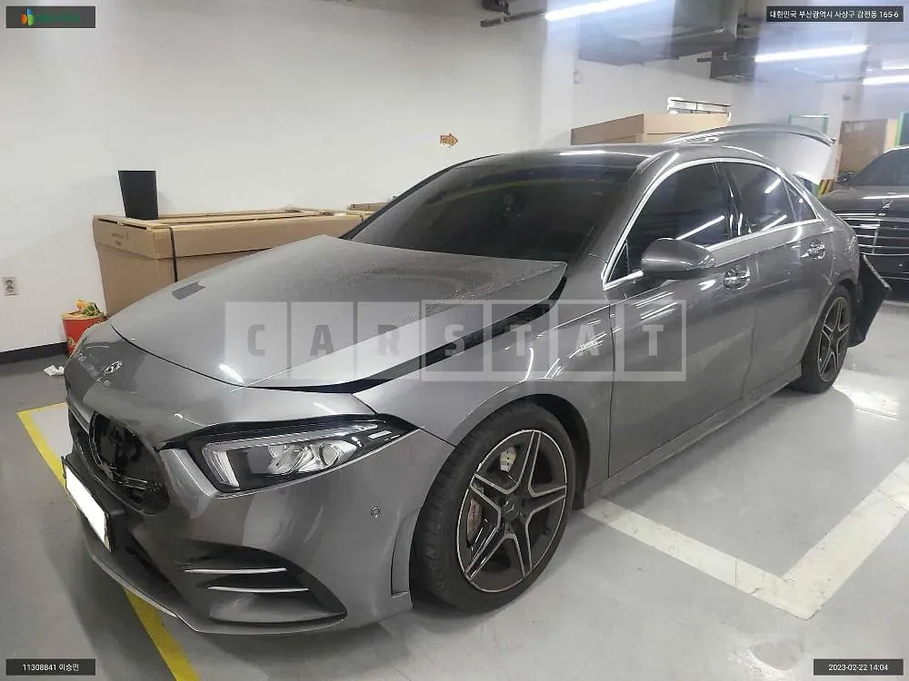 Photo 2 of 11: 2020 Mercedes-Benz A35 AMG 4Matic, VIN W1K3G5BB1LJ243373 — Korean insurance auction