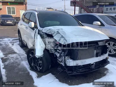 Photo 1 of 44: 2022 Hyundai Santa Fe, VIN KMHS381HHNU439756 — Korean insurance auction