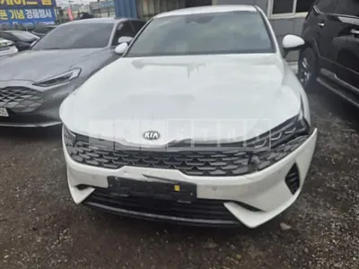 Photo 1 of 9: 2021 Kia K5 Hybrid, VIN KNAG341JBMA015523 — Korean insurance auction
