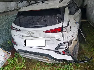 Photo 1 of 24: 2018 Hyundai Kona, VIN KMHK7815HJU155805 — Korean insurance auction