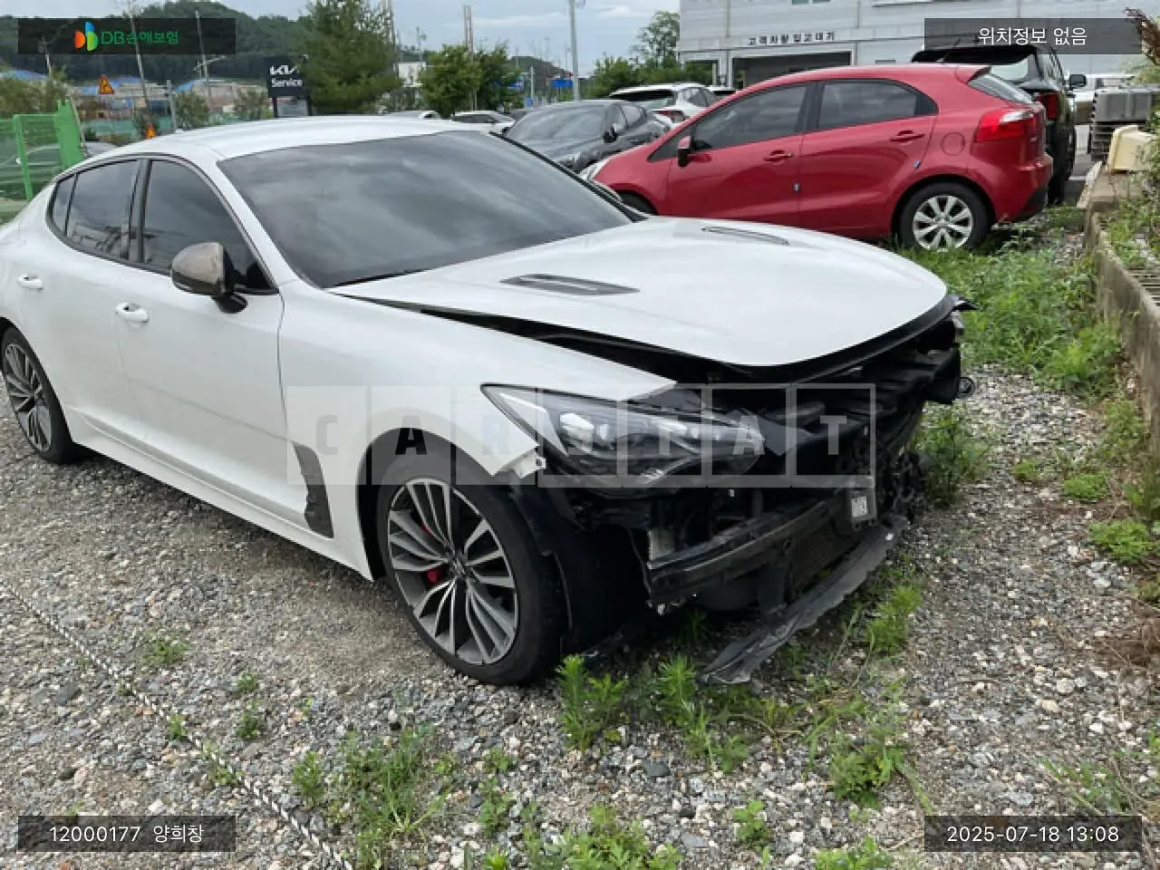 Photo 2 of 10: 2017 Kia Stinger, VIN KNAE351ABJS007404 — Korean insurance auction