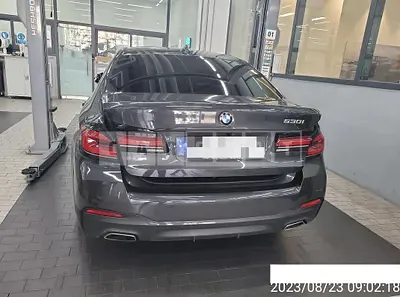 Photo 1 of 28: 2021 BMW 530i, VIN WBA71BH01MWX06874 — Korean insurance auction