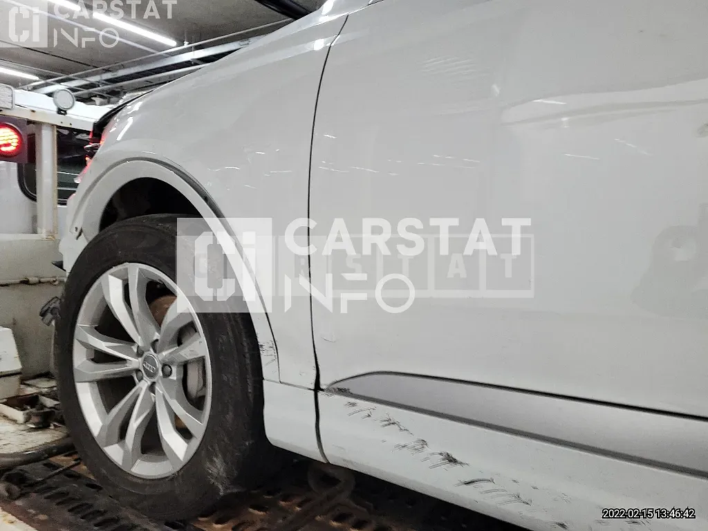 Photo 2 of 17: 2019 Audi Q7 45 TFSI quattro, VIN WAUZZZ4M6KD046925 — Korean insurance auction