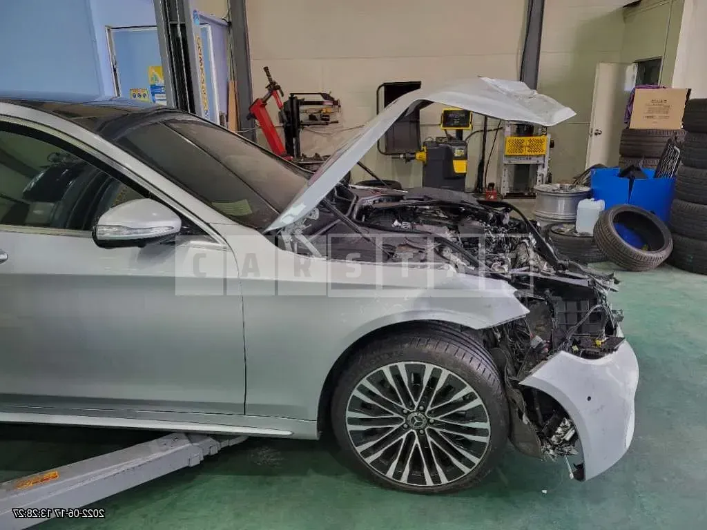 Photo 2 of 9: 2020 Mercedes-Benz S350d 4Matic, VIN W1KUF2BB3LA561811 — Korean insurance auction