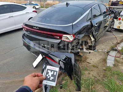Photo 1 of 14: 2022 Kia K5, VIN KNAG541ABNA172690 — Korean insurance auction