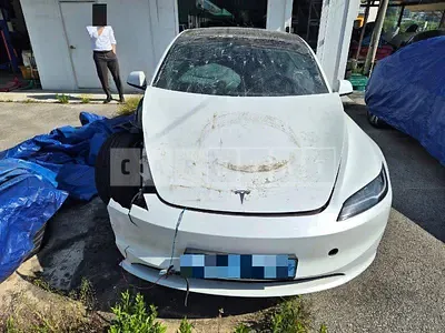 Photo 1 of 34: 2024 Tesla Model 3 Long Range — Korean insurance auction
