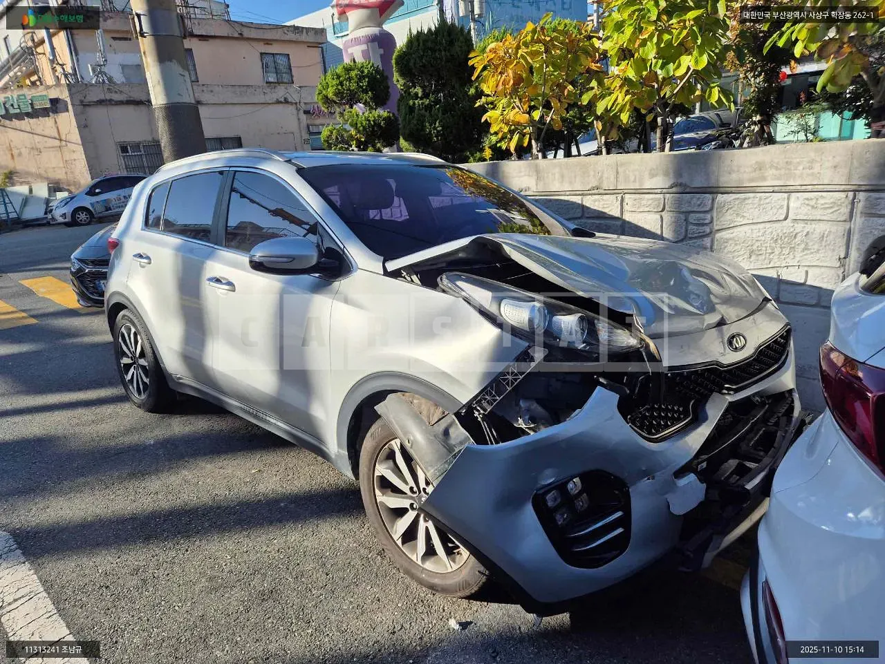 Photo 2 of 12: 2016 Kia Sportage, VIN KNAP6815GGK051246 — Korean insurance auction