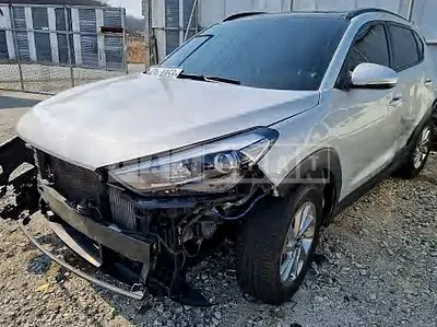 Photo 1 of 14: 2016 Hyundai Tucson, VIN KMHJ3815GGU007468 — Korean insurance auction