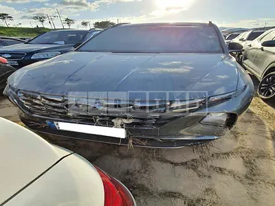 Photo 1 of 5: 2021 Hyundai Tucson, VIN KMHJE81BGMU010750 — Korean insurance auction